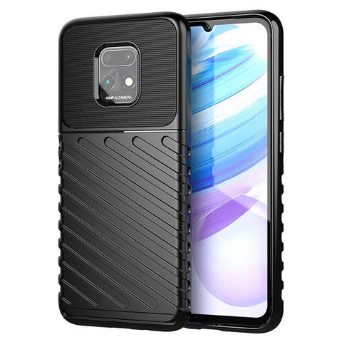 Thunder Series Twill Texture TPU Shell for Xiaomi Redmi 10X 5G / Redmi 10X Pro 5G