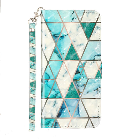 Light Spot Decor Pattern Printing Wallet Stand Flip Leather Cover for Xiaomi Redmi 7