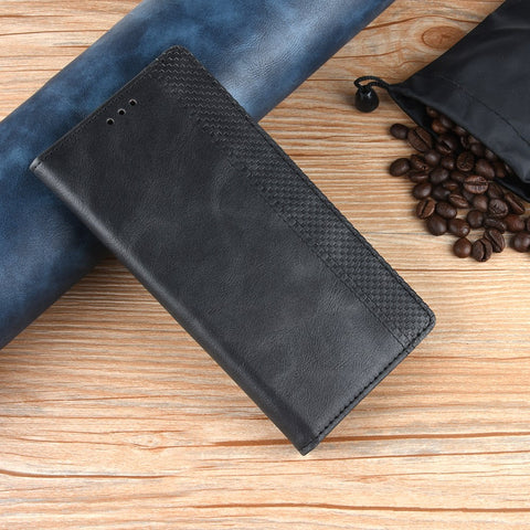 Vintage Style Leather Wallet Stand Phone Shell for Xiaomi Redmi 9 Prime (India) / Redmi 9