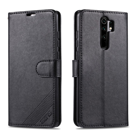 AZNS Phone Shell Leather Shell for Xiaomi Redmi 9
