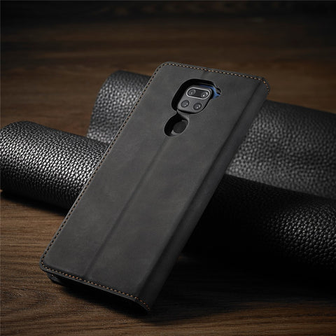 FORWENW Fantasy Series Silky Touch Leather Case for Xiaomi Redmi Note 9 / Redmi 10X 4G