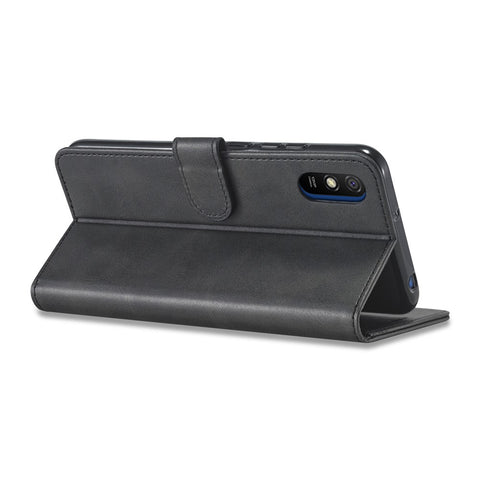 LC.IMEEKE Wallet Stand Leather Mobile Phone Cover for Xiaomi Redmi 9A