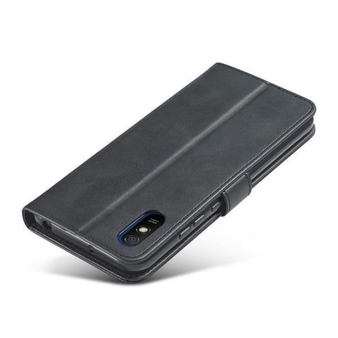 LC.IMEEKE Wallet Stand Leather Mobile Phone Cover for Xiaomi Redmi 9A