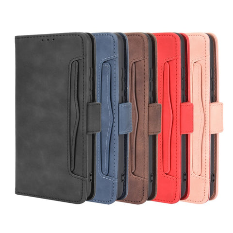 PU Leather Wallet Stand Cover Case for Xiaomi Redmi 9 (India)/Xiaomi Redmi 9C/Redmi 9C NFC/Redmi 10A
