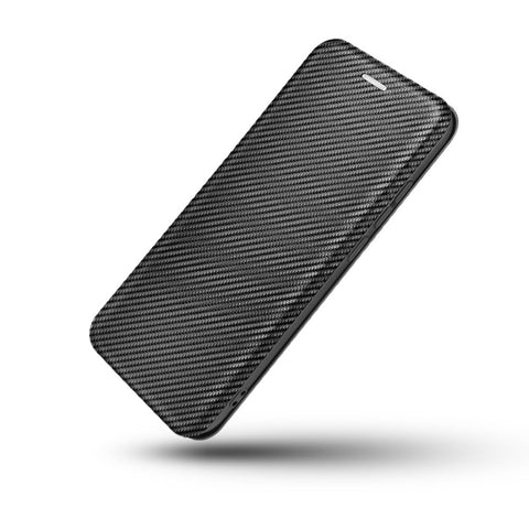 Carbon Fiber Skin Leather Auto-absorbed Shell for Xiaomi Mi 10 Ultra