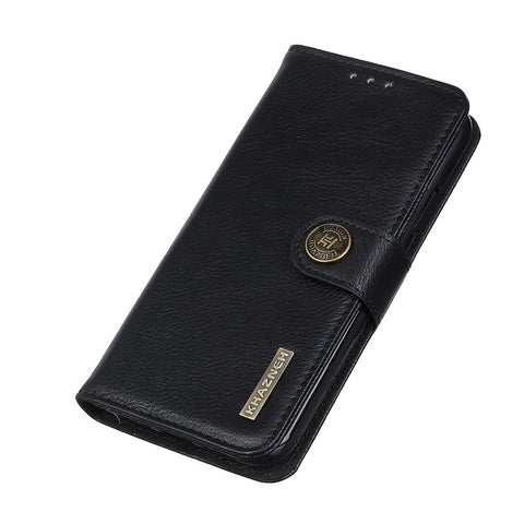 KHAZNEH Leather Cover for Xiaomi Poco X3 NFC Wallet Stand Cell Phone Case