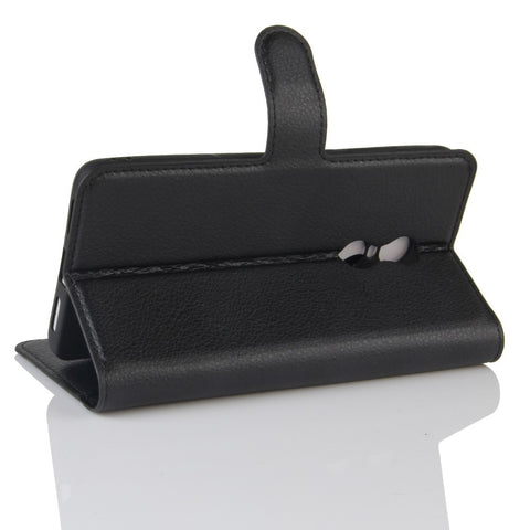 Litchi Texture Leather Wallet Phone Case with Stand for Xiaomi Redmi Note 4X