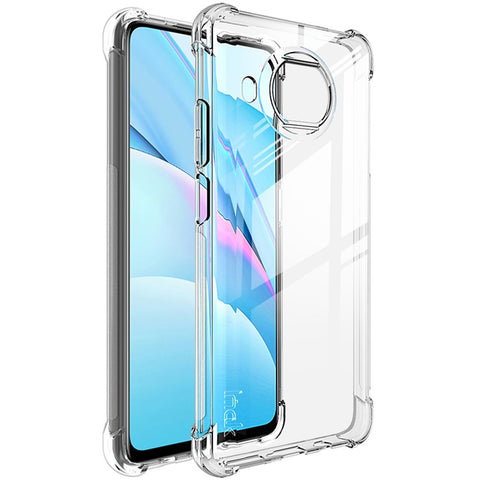IMAK Silky Anti-drop TPU Case + Screen Protector Film for Xiaomi Mi 10T Lite 5G/Redmi Note 9 Pro 5G/Mi 10i 5G Shell