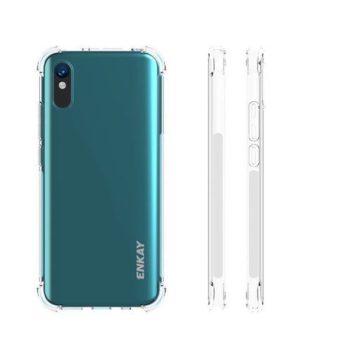 HAT-PRINCE ENKAY ENK-PC054 Shockproof Clear TPU Case for Xiaomi Redmi 9A