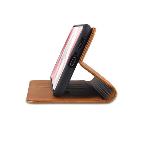 AZNS for Xiaomi Mi 10 Lite 5G Auto-absorbed Leather Wallet Shell Case