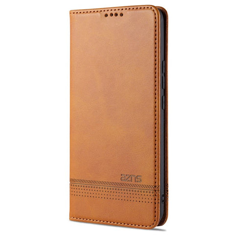AZNS for Xiaomi Mi 10 Lite 5G Auto-absorbed Leather Wallet Shell Case