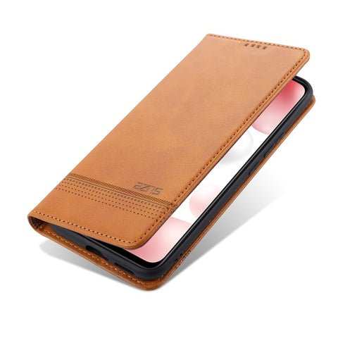 AZNS for Xiaomi Mi 10 Lite 5G Auto-absorbed Leather Wallet Shell Case