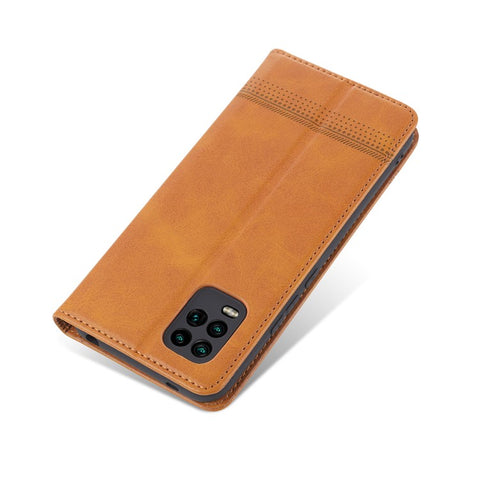 AZNS for Xiaomi Mi 10 Lite 5G Auto-absorbed Leather Wallet Shell Case