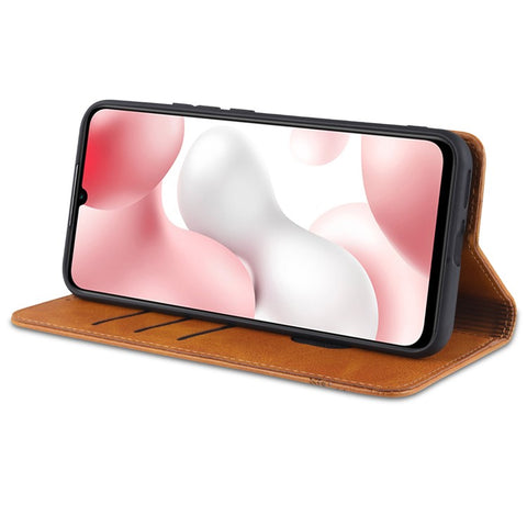 AZNS for Xiaomi Mi 10 Lite 5G Auto-absorbed Leather Wallet Shell Case