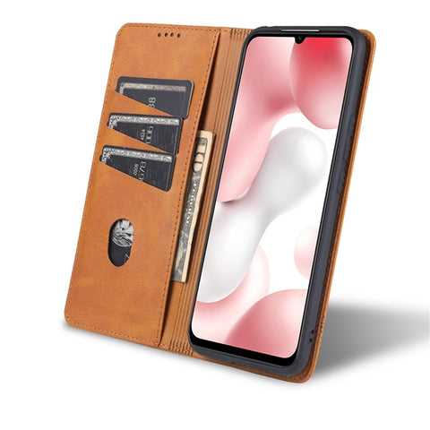 AZNS for Xiaomi Mi 10 Lite 5G Auto-absorbed Leather Wallet Shell Case