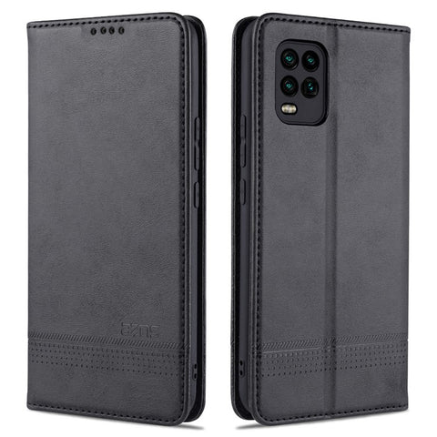 AZNS for Xiaomi Mi 10 Lite 5G Auto-absorbed Leather Wallet Shell Case
