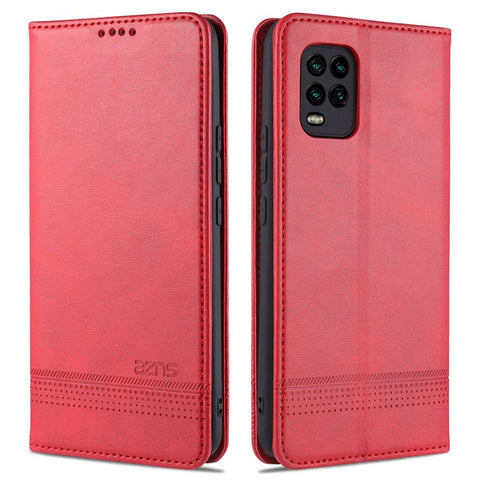 AZNS for Xiaomi Mi 10 Lite 5G Auto-absorbed Leather Wallet Shell Case