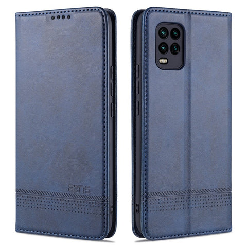 AZNS for Xiaomi Mi 10 Lite 5G Auto-absorbed Leather Wallet Shell Case