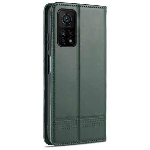AZNS Wallet Shell for Xiaomi Redmi K30S/10T 5G/Mi 10T Pro 5G Auto-absorbed Leather Case