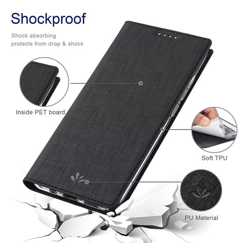 VILI DMX for Xiaomi Mi 10 Lite 5G/Redmi Note 9 Pro 5G Cross Texture Leather Stand Case