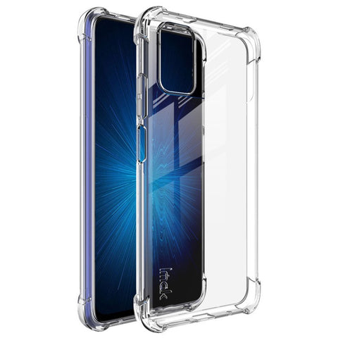 IMAK for Xiaomi Poco M3 Silky Anti-drop TPU Case with Screen Protector Film