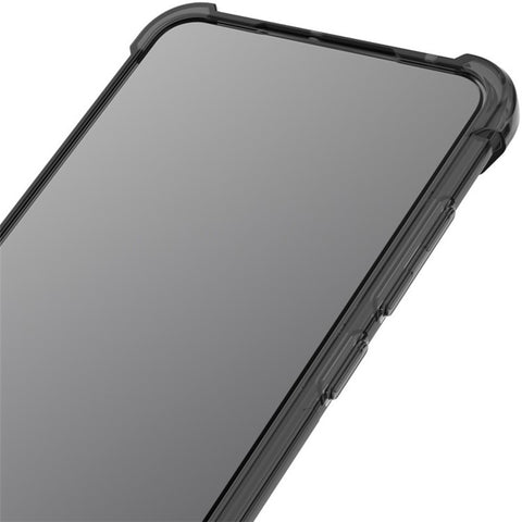 IMAK Silky Soft TPU Shell Case for Xiaomi Redmi Note 9 5G / Note 9T 5G with Screen Film