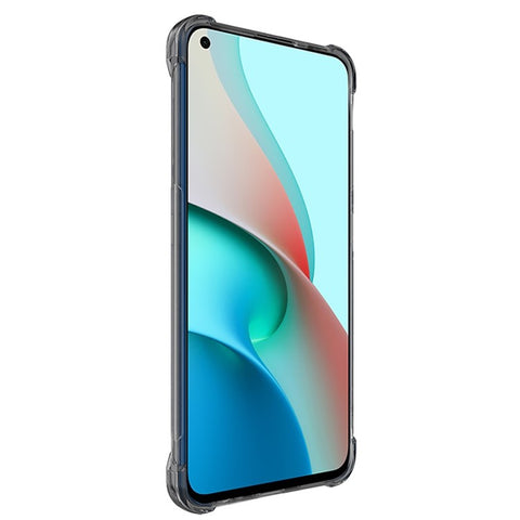 IMAK Silky Soft TPU Shell Case for Xiaomi Redmi Note 9 5G / Note 9T 5G with Screen Film