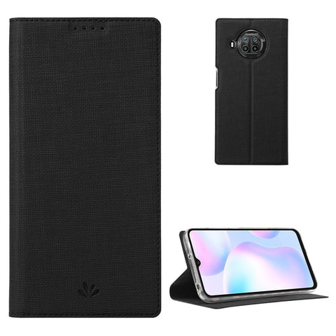 VILI DMX Series Full Protection Leather Stand Case with Card Slot for Xiaomi Mi 10T Lite 5G/Redmi Note 9 Pro 5G/Mi 10i 5G