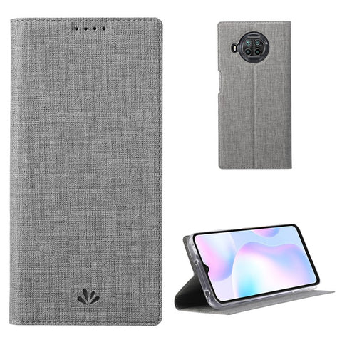 VILI DMX Series Full Protection Leather Stand Case with Card Slot for Xiaomi Mi 10T Lite 5G/Redmi Note 9 Pro 5G/Mi 10i 5G