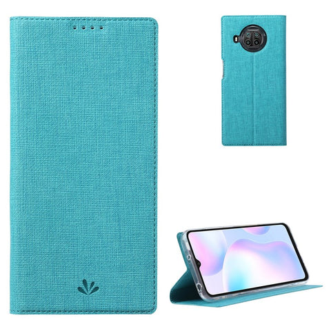 VILI DMX Series Full Protection Leather Stand Case with Card Slot for Xiaomi Mi 10T Lite 5G/Redmi Note 9 Pro 5G/Mi 10i 5G