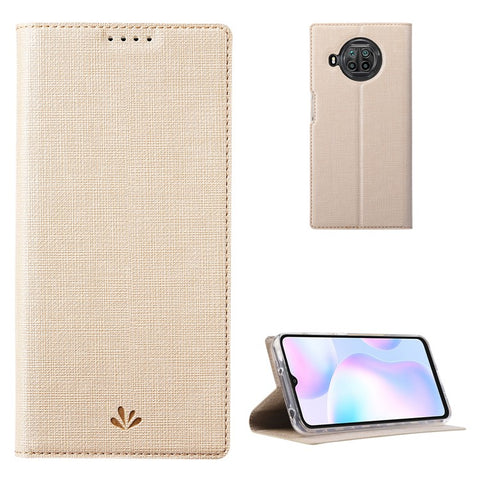 VILI DMX Series Full Protection Leather Stand Case with Card Slot for Xiaomi Mi 10T Lite 5G/Redmi Note 9 Pro 5G/Mi 10i 5G