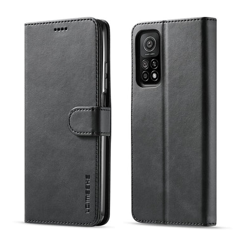 LC.IMEEKE Wallet Leather Protector for Xiaomi Mi 10T 5G/10T Pro 5G/Redmi K30S Stand Shell