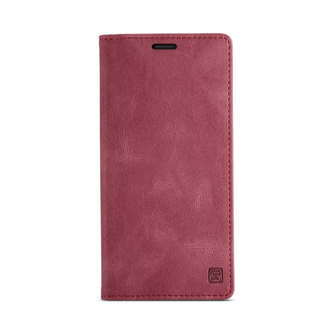 AUTSPACE A01 Series RFID Blocking Retro Matte Leather Case Wallet for Xiaomi Mi 10T Lite 5G/ Mi 10i 5G/Note 9 Pro 5G