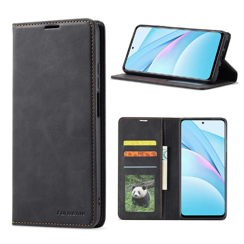 FORWENW Fantasy Series Silky Touch PU Leather Wallet Shell for Xiaomi Mi 10T Lite 5G/Redmi Note 9 Pro 5G/Mi 10i 5G