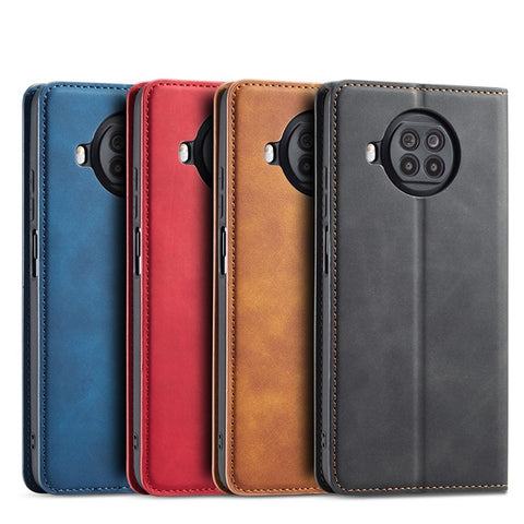 FORWENW Fantasy Series Silky Touch PU Leather Wallet Shell for Xiaomi Mi 10T Lite 5G/Redmi Note 9 Pro 5G/Mi 10i 5G