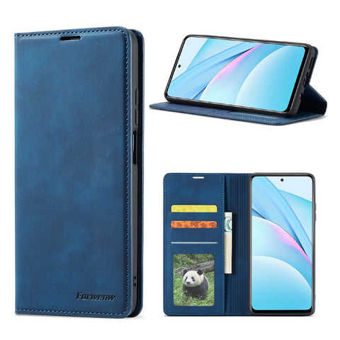 FORWENW Fantasy Series Silky Touch PU Leather Wallet Shell for Xiaomi Mi 10T Lite 5G/Redmi Note 9 Pro 5G/Mi 10i 5G