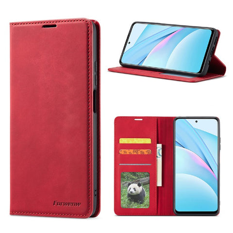 FORWENW Fantasy Series Silky Touch PU Leather Wallet Shell for Xiaomi Mi 10T Lite 5G/Redmi Note 9 Pro 5G/Mi 10i 5G