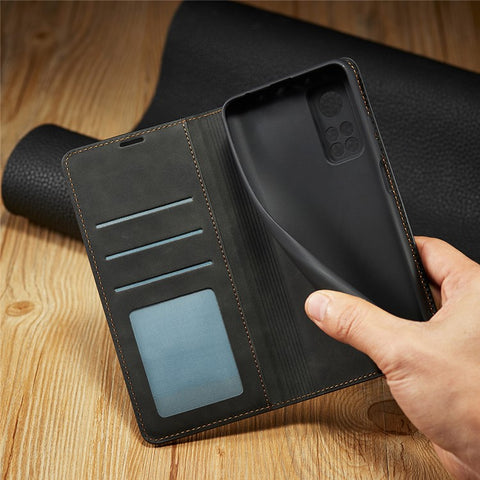 FORWENW for Xiaomi Mi 10T 5G/Mi 10T Pro 5G/Redmi K30S Fantasy Series Wallet Stand Design Skin-Touch Leather Case