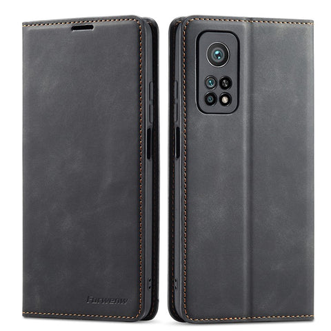 FORWENW for Xiaomi Mi 10T 5G/Mi 10T Pro 5G/Redmi K30S Fantasy Series Wallet Stand Design Skin-Touch Leather Case