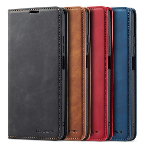 FORWENW for Xiaomi Mi 10T 5G/Mi 10T Pro 5G/Redmi K30S Fantasy Series Wallet Stand Design Skin-Touch Leather Case
