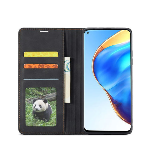 FORWENW for Xiaomi Mi 10T 5G/Mi 10T Pro 5G/Redmi K30S Fantasy Series Wallet Stand Design Skin-Touch Leather Case