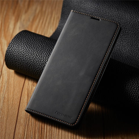 FORWENW for Xiaomi Mi 10T 5G/Mi 10T Pro 5G/Redmi K30S Fantasy Series Wallet Stand Design Skin-Touch Leather Case