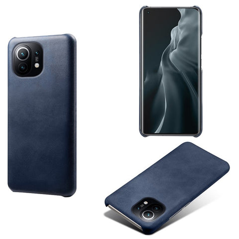 KSQ PU Leather Coated PC Phone Case for Xiaomi Mi 11
