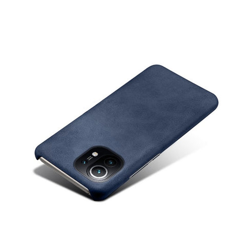 KSQ PU Leather Coated PC Phone Case for Xiaomi Mi 11