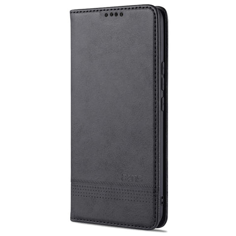 AZNS Auto-absorbed Magnetic Stand Wallet Leather Mobile Shell Case for Xiaomi Mi 11