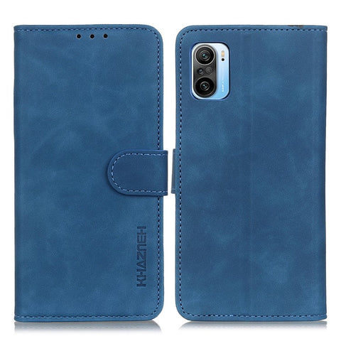 KHAZNEH Retro Style Flip PU Leather Case Wallet Cover for Xiaomi Redmi K40/K40 Pro/K40 Pro+/Mi 11i/Poco F3