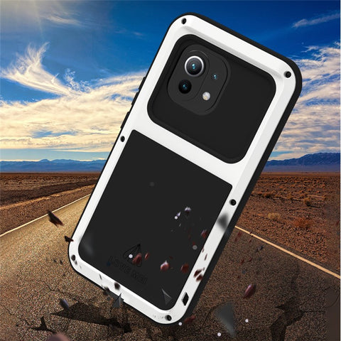LOVE MEI Shockproof + Dropproof + Dustproof Function Hybrid Protector Case for Xiaomi Mi 11 (without Tempered Glass)