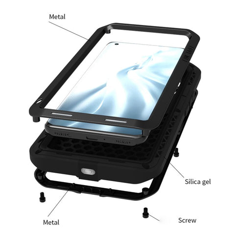 LOVE MEI Shockproof + Dropproof + Dustproof Function Hybrid Protector Case for Xiaomi Mi 11 (without Tempered Glass)