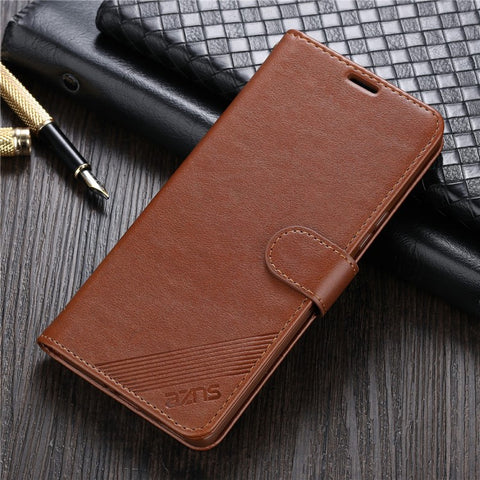 AZNS Wallet Stand Leather Protective Case for Xiaomi Redmi K40/K40 Pro / Xiaomi Poco F3