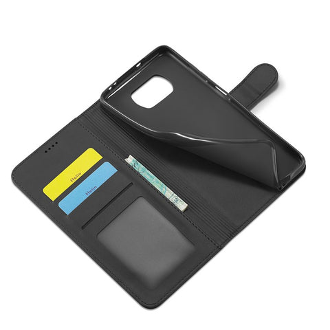 LC.IMEEKE Wallet Stand Leather Shell Phone Cover Case for Xiaomi Poco X3 NFC / Xiaomi Poco X3